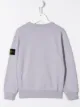 الصورة 2 من Stone Island Junior سويت شيرت برقبة دائرية وشارة شعار الماركة