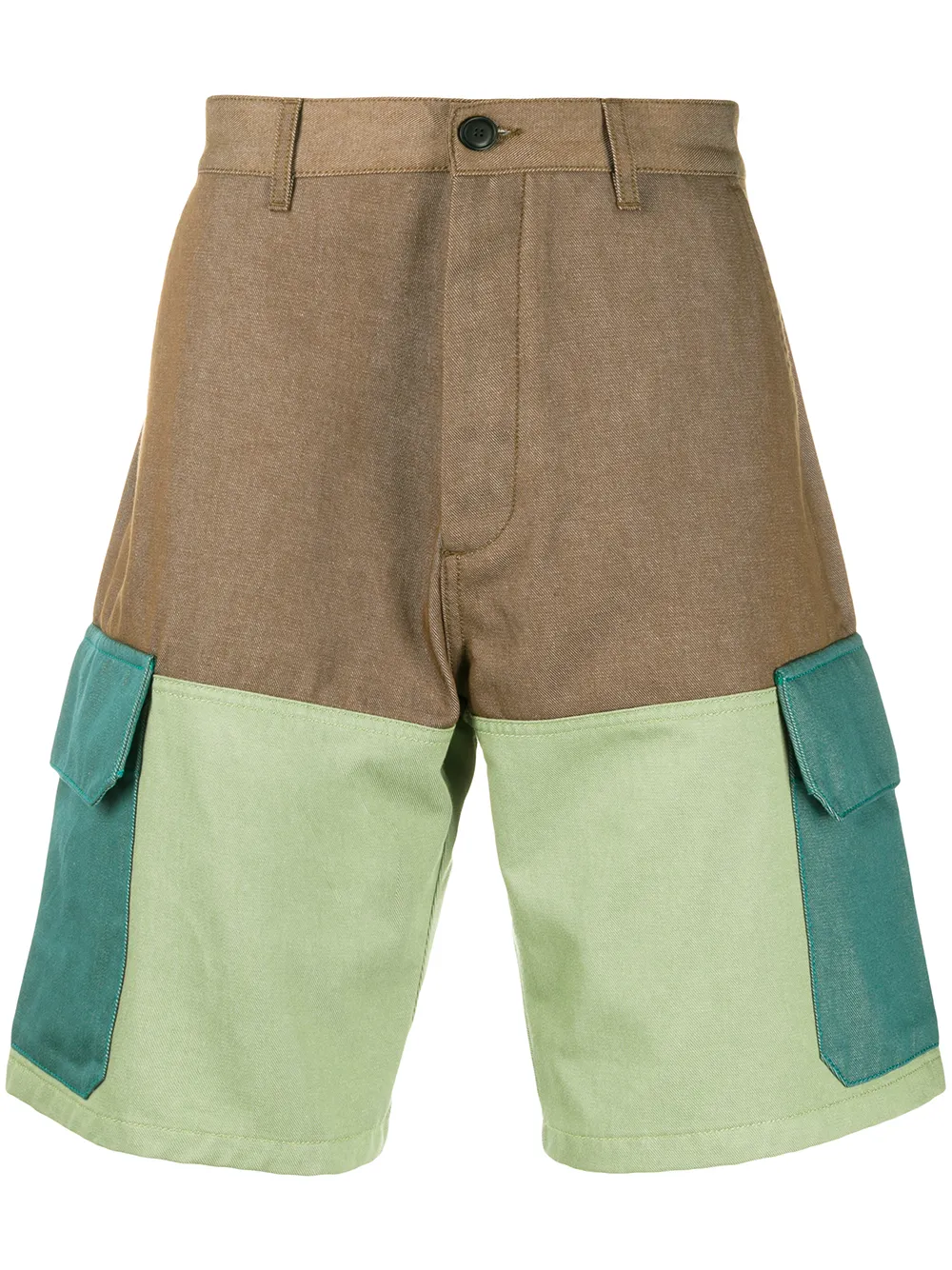 фото Loewe colour-block cargo shorts