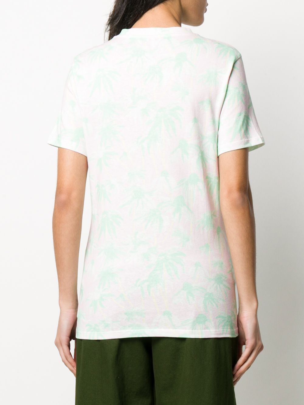 фото Loewe palm tree-printed t-shirt