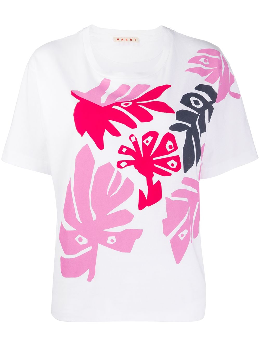 MARNI LEAVES PRINT T-SHIRT