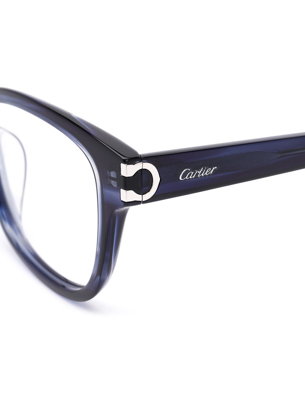 фото Cartier logo embossed glasses