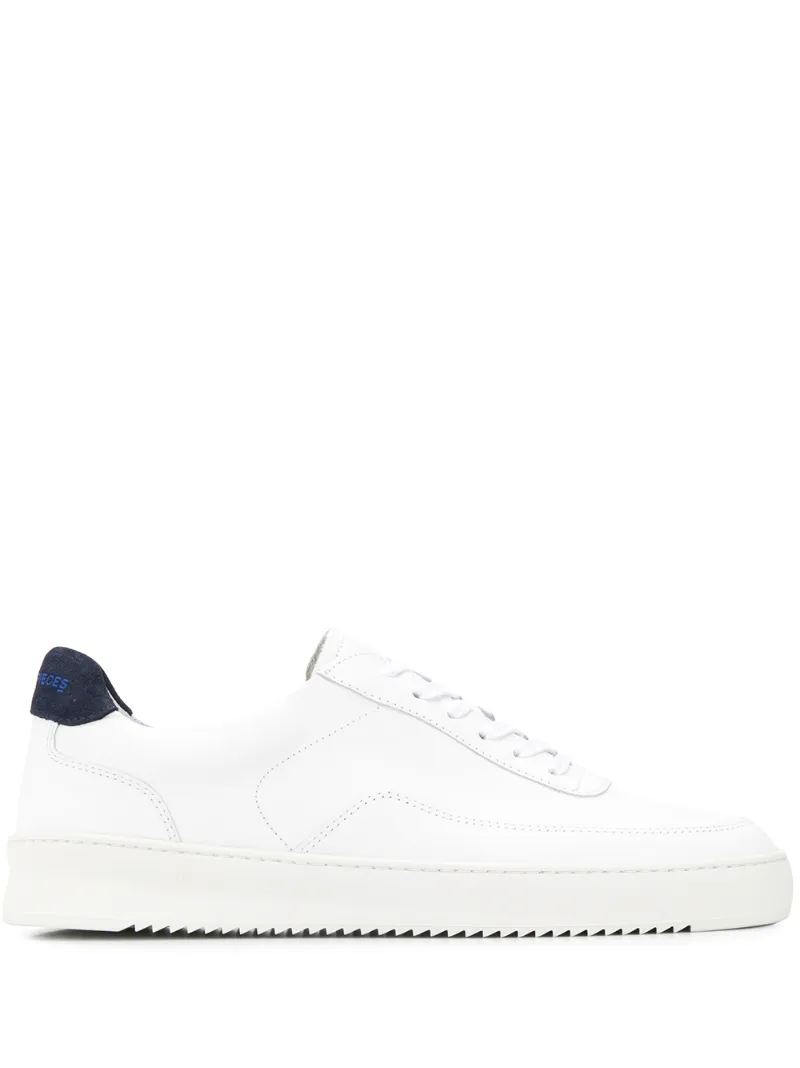 Filling Pieces – low top leather trainers – men – Leather/Rubber – 40, 42, 43, 44, 45 – White