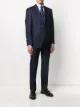 Canali windowpane check suit