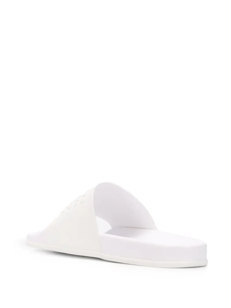 MAISON MARGIELA EMBOSSED LOGO POOL SLIDES
