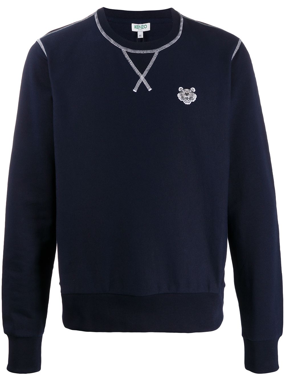 Kenzo contrast-stitch Sweatshirt - Farfetch