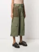 MSGM بنطال قصير واسع الأرجل بحزام