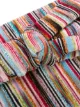 Missoni Mare cinta de pelo a rayas con hilos metalizados