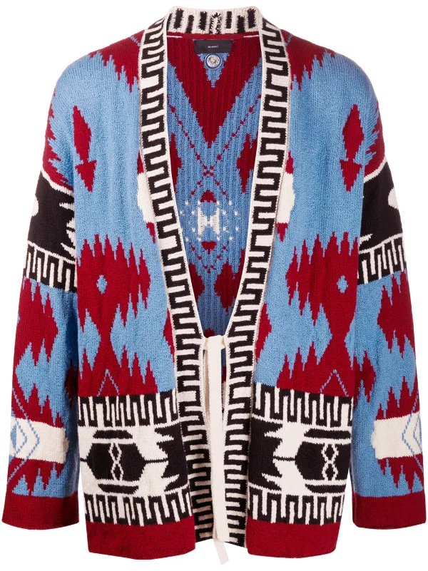 Alanui Cardigan Mit Ethno Muster Farfetch