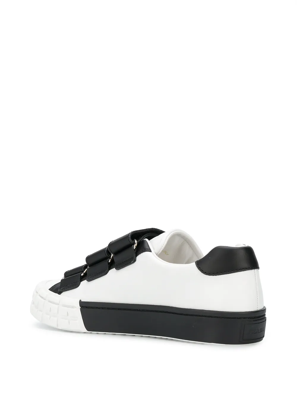 Prada touch-strap low-top sneakers White