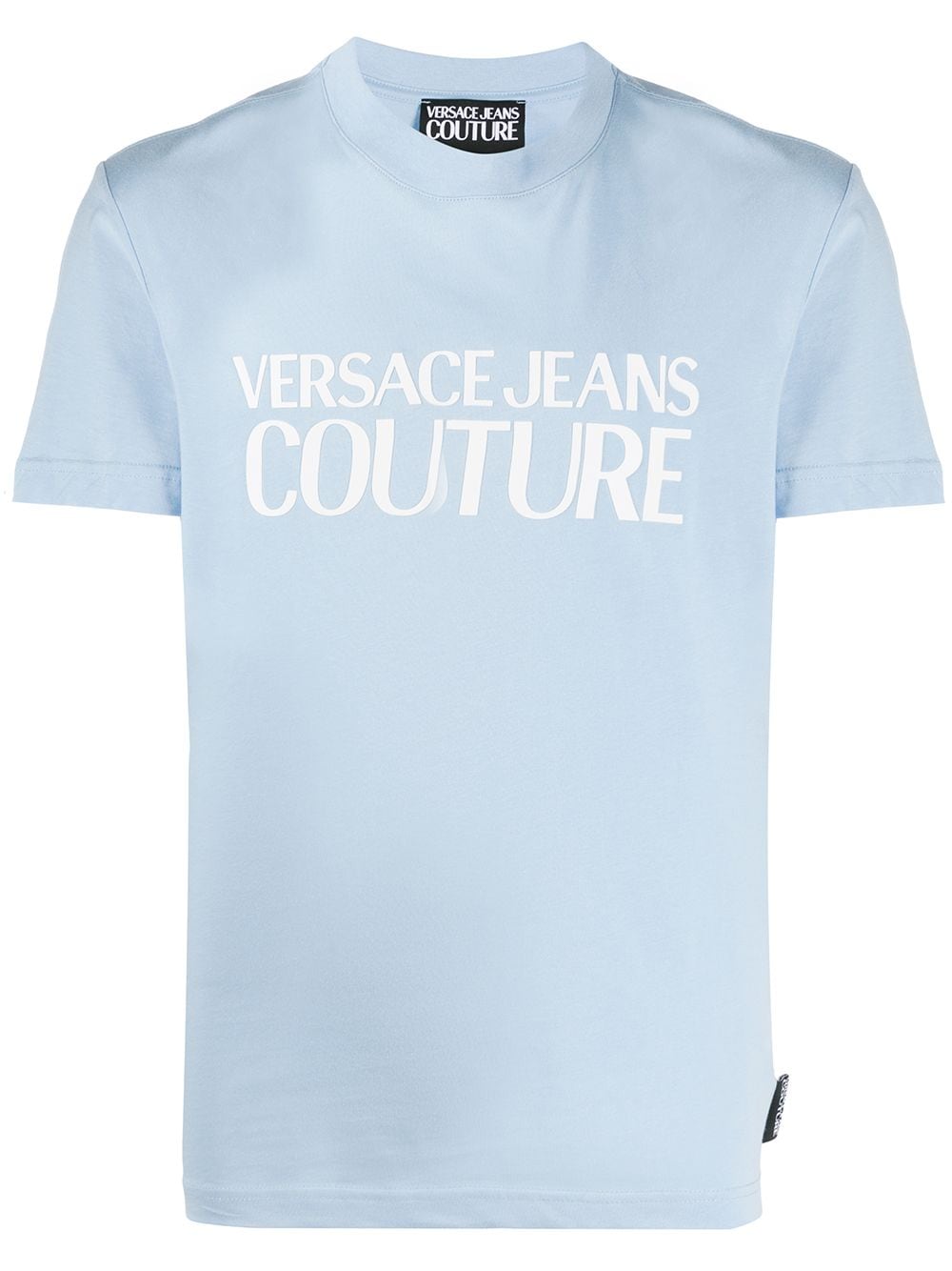 фото Versace jeans couture футболка с нашивкой-логотипом