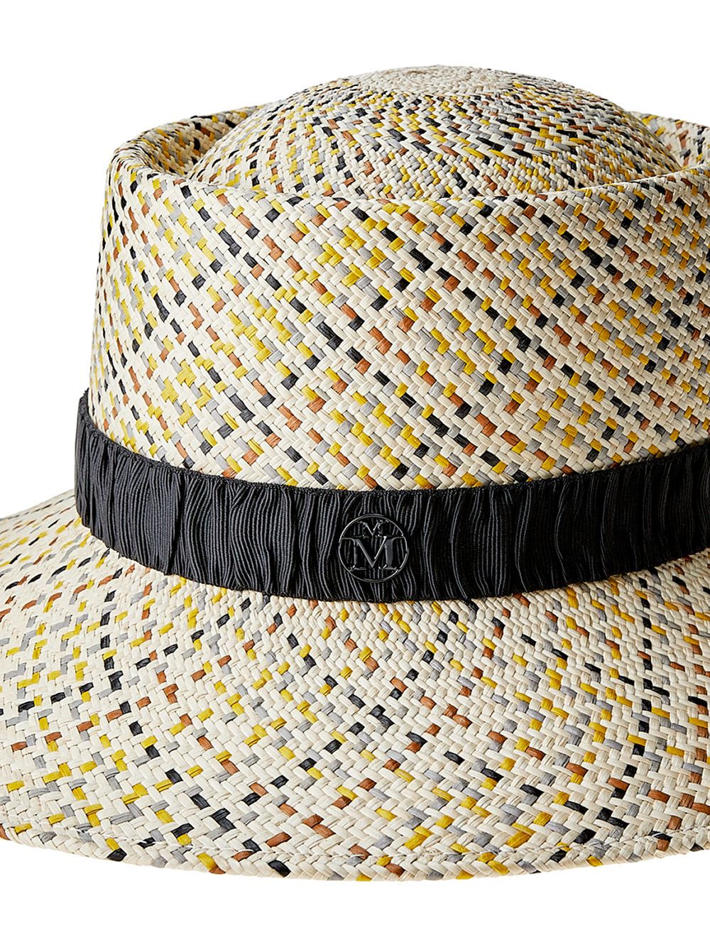фото Maison michel плетеная шляпа katya