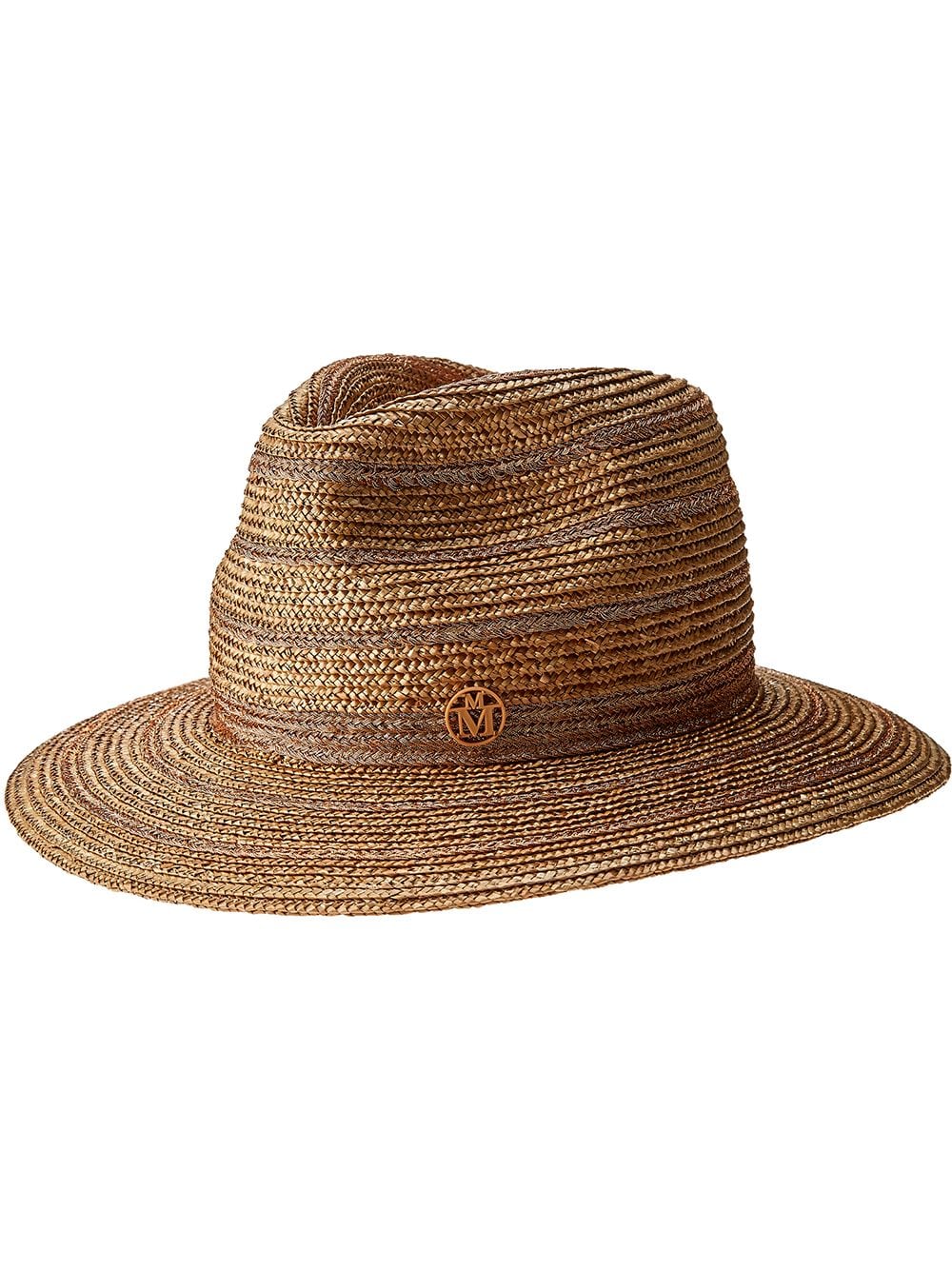 фото Maison michel плетеная шляпа-федора rico