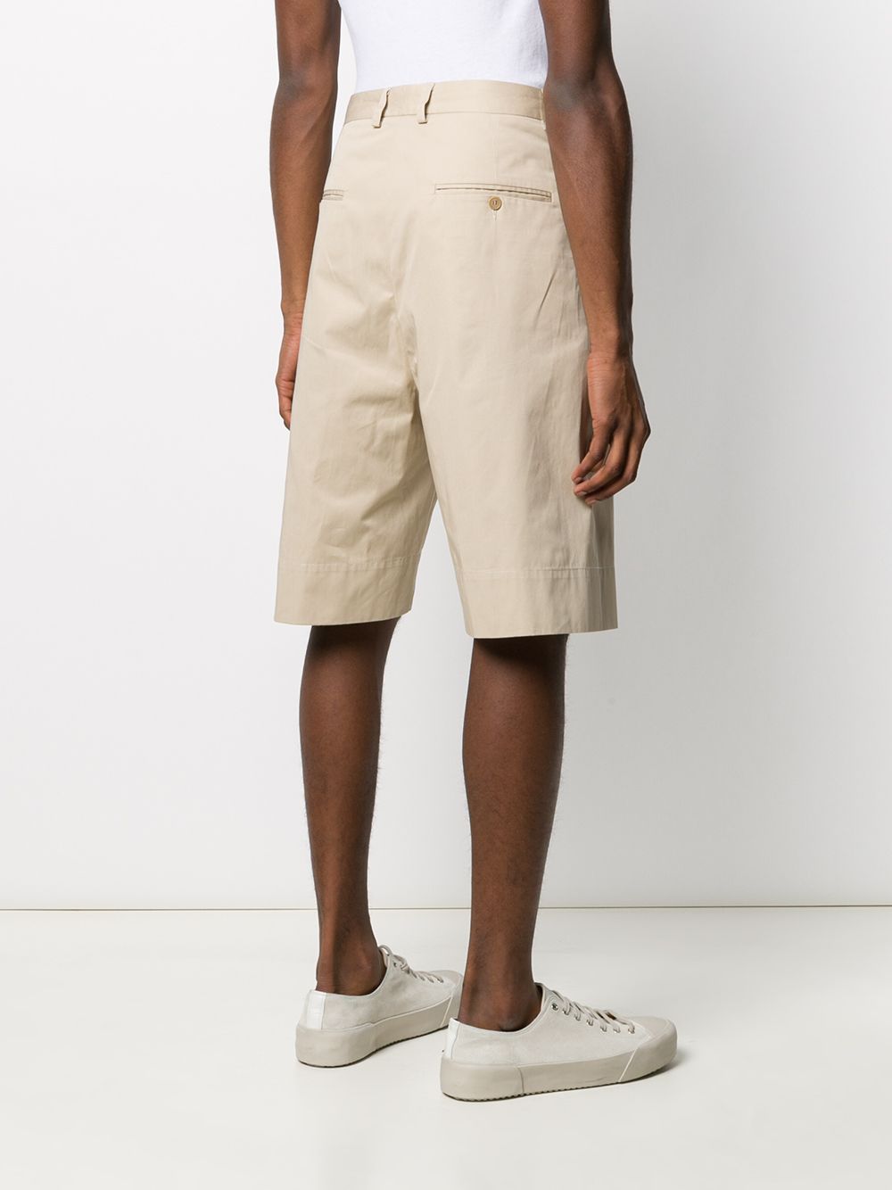 Shop Maison Flaneur knee-length shorts with Express Delivery - FARFETCH