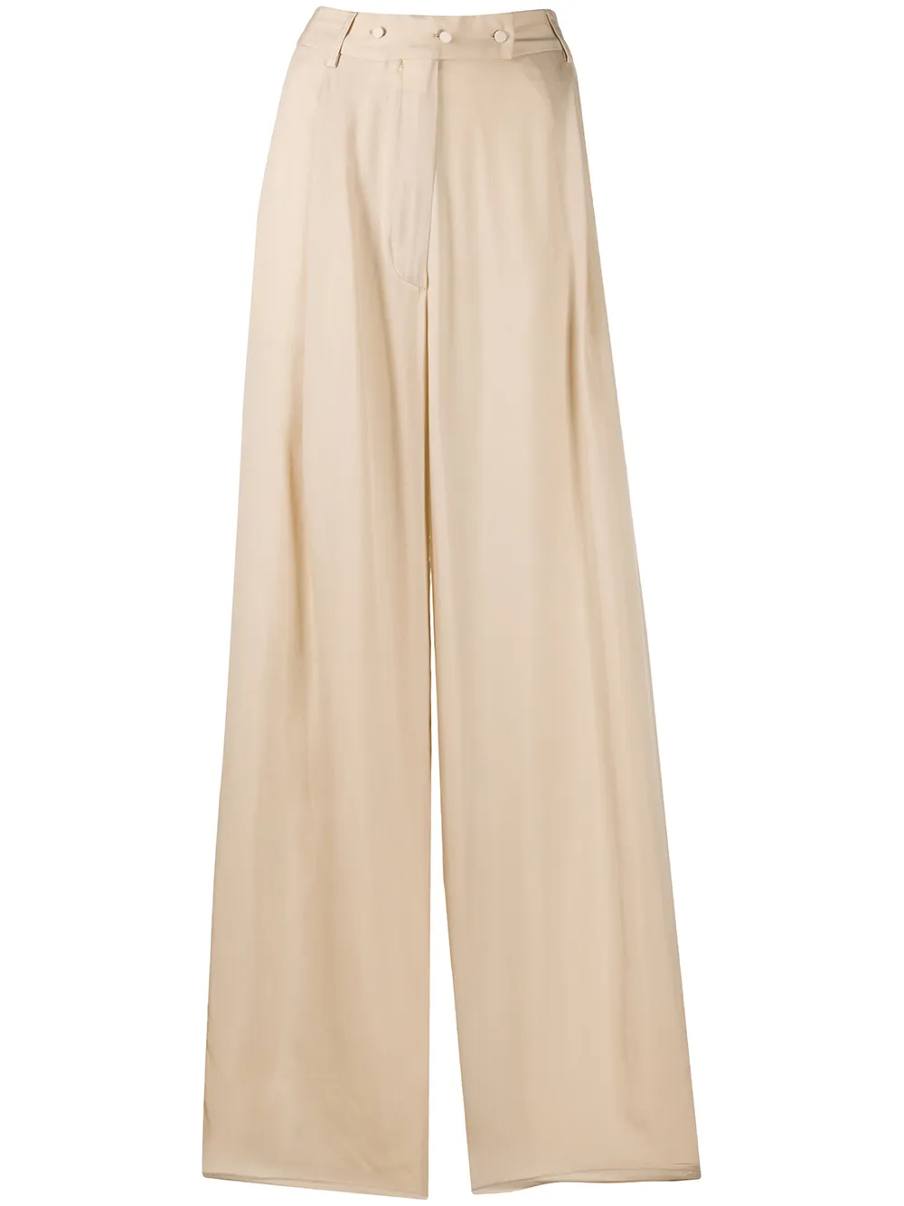 MAISON FLANEUR HIGH-RISE FLARED TROUSERS