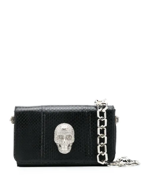 Philipp Plein Handtasche mit Totenkopf