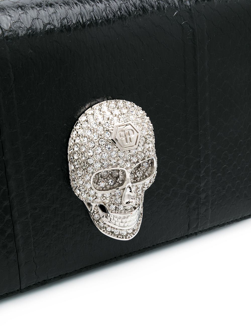 фото Philipp plein сумка-тоут с декором skull