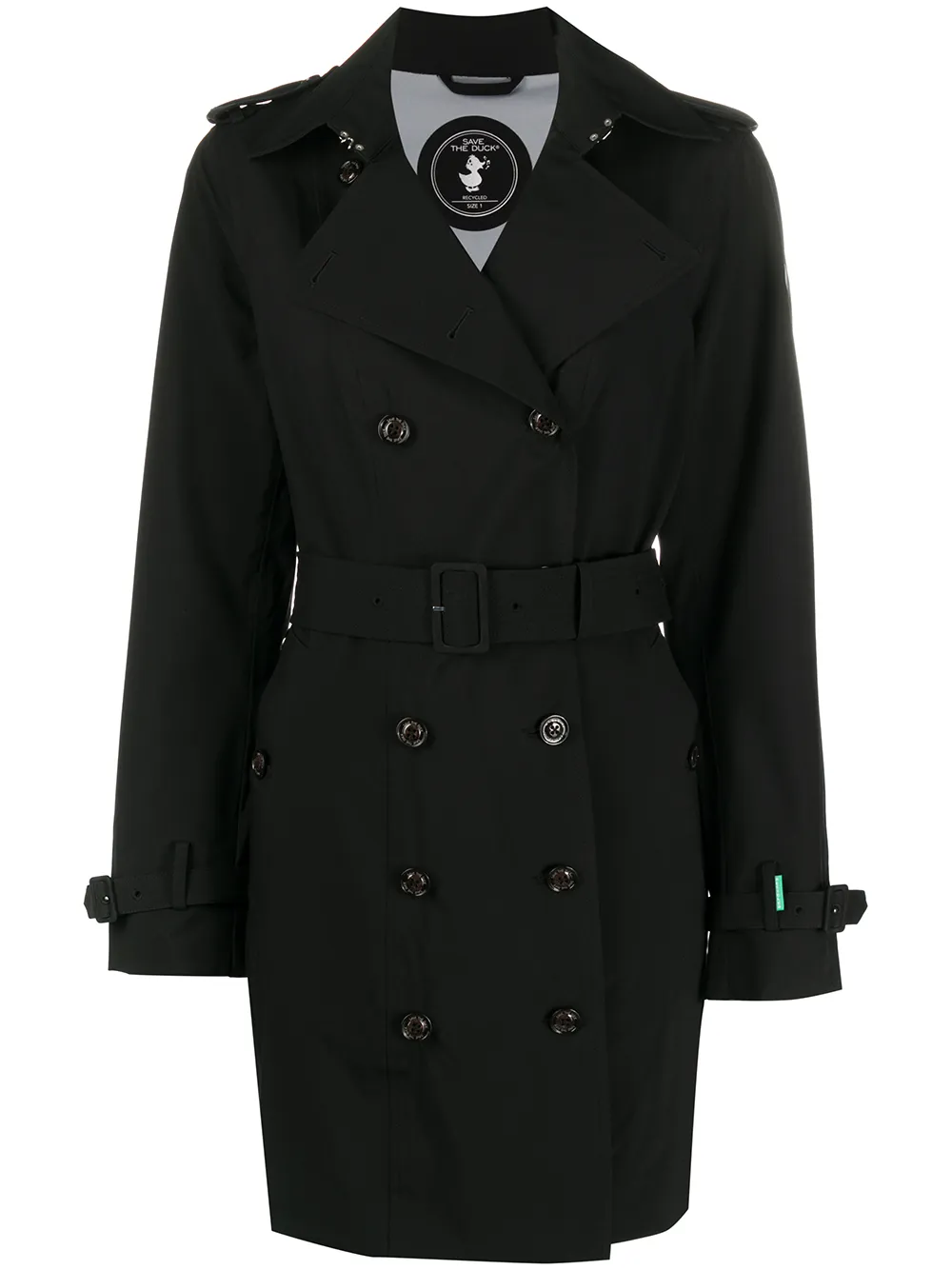 Save The Duck Trenchcoat Mit Gürtel LNc4U bfNde Save The Duck Trenchcoat Mit Gürtel LNc4U bfNde