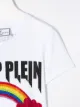 Philipp Plein Junior logo graphic print T-shirt