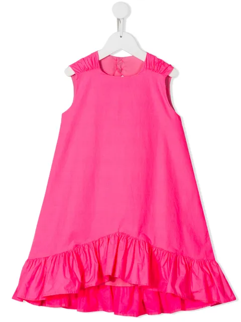 MSGM Kids sleeveless ruffle trimmed dress