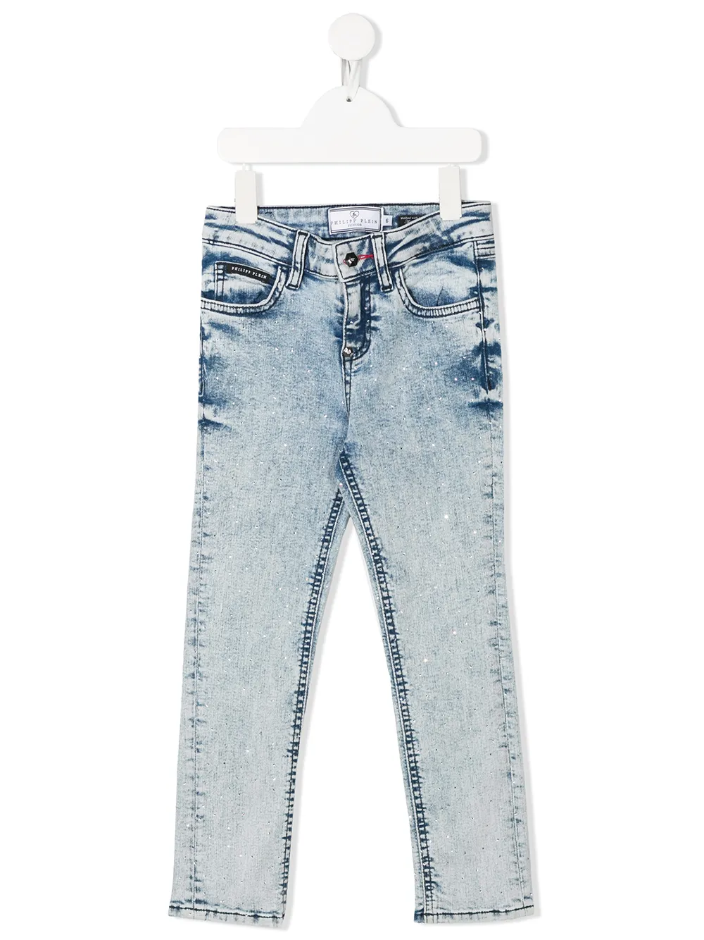 Philipp Plein mid-rise slim jeans | Blue | Image 1