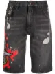 Bild 1 von Philipp Plein Distressed-Shorts mit Logo