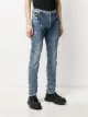 Philipp Plein distressed straight jeans