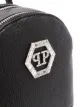 Philipp Plein zipped logo plaque backpack