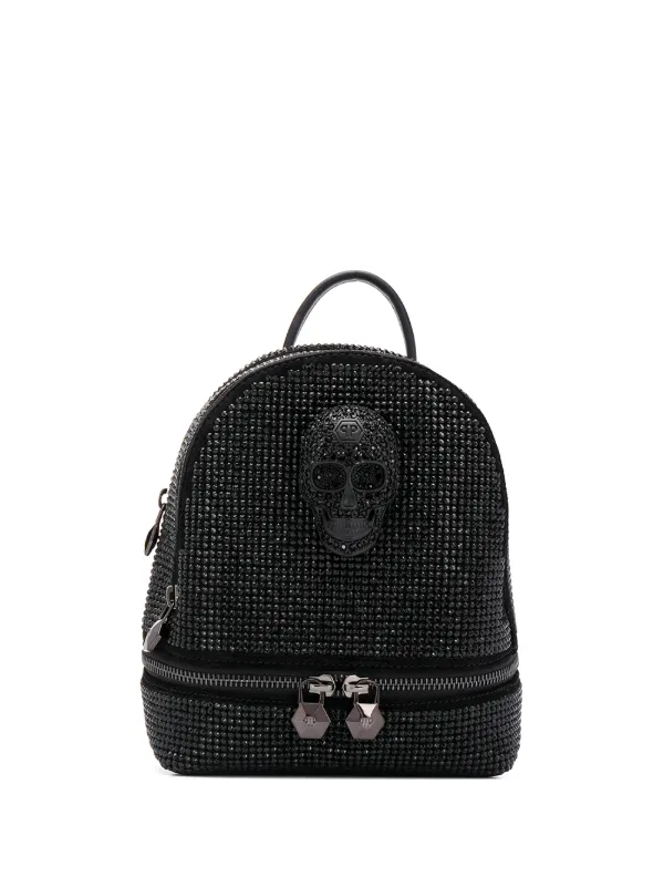 philipp plein skull backpack