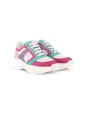 Philipp Plein colour-block Runner sneakers - White