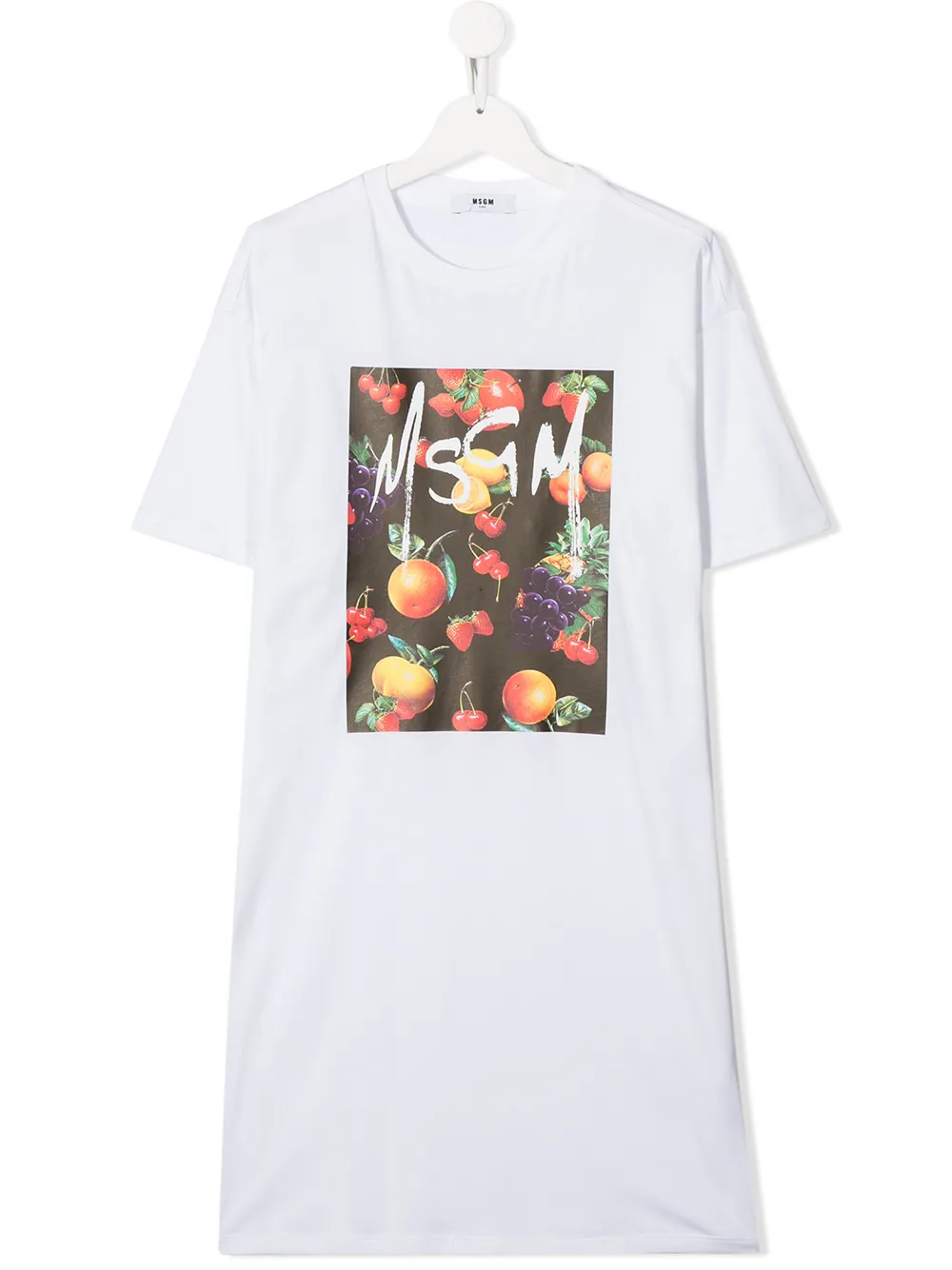 Msgm Kids футболка с графичным логотипом Msgm Kids футболка с графичным логотипом