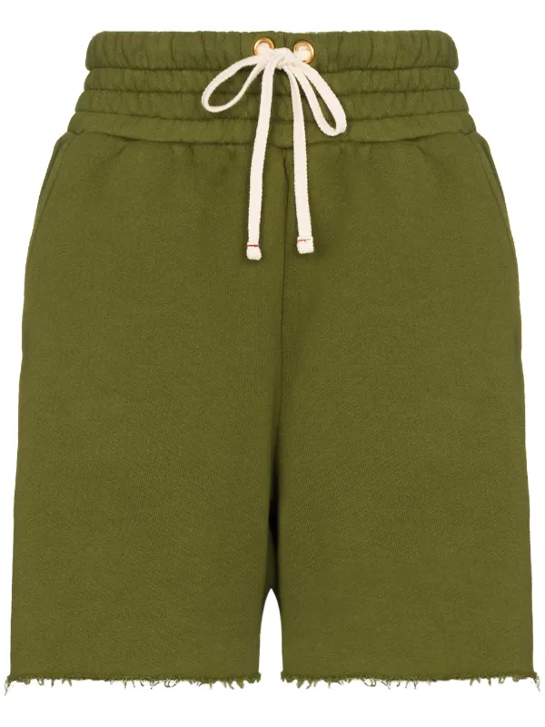 frayed khaki shorts