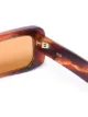 Kaleos havana barbarella tortoiseshell sunglasses