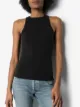 AGOLDE ribbed cotton-blend jersey racer back vest