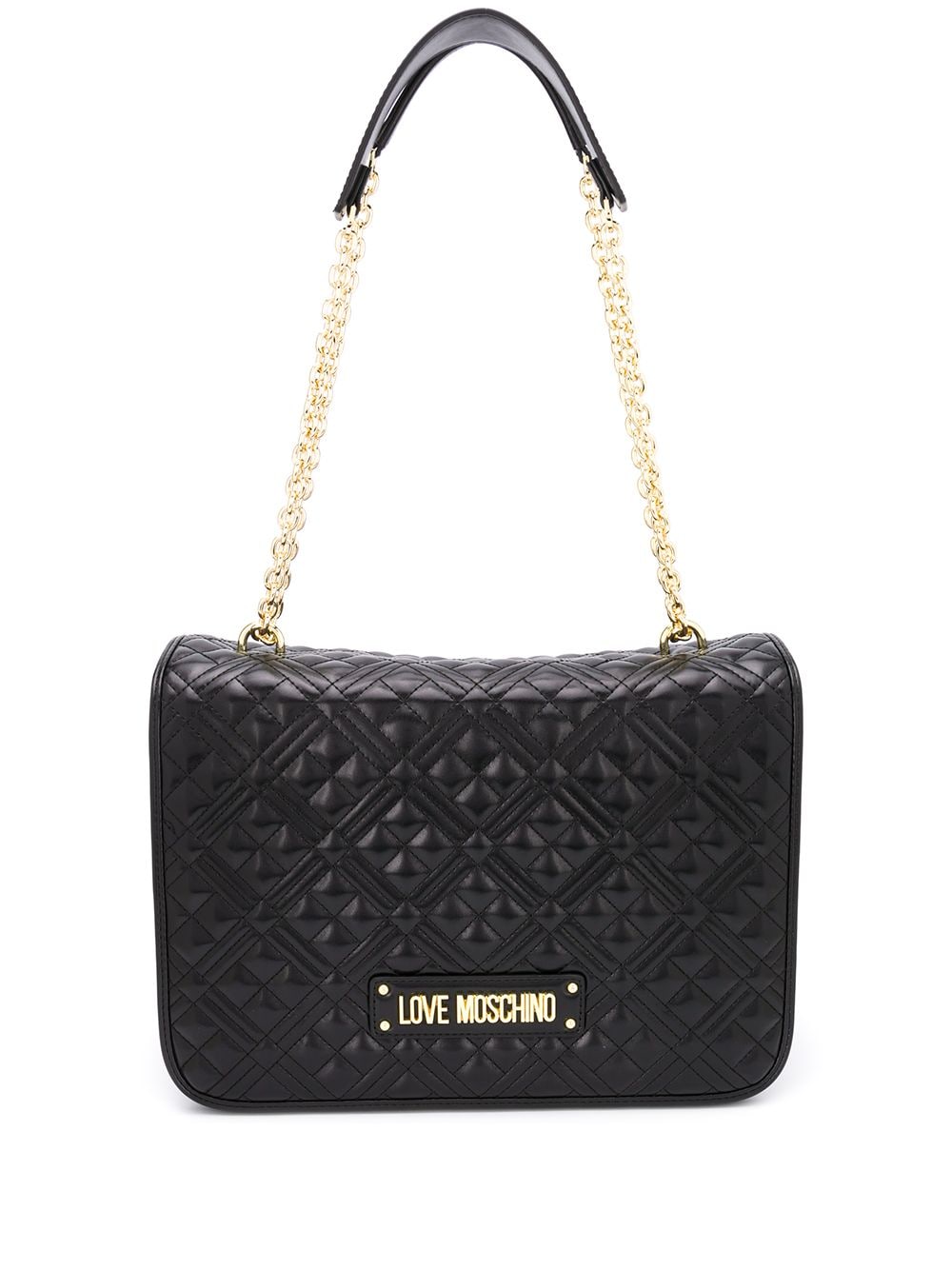Love Moschino Faux Leather Quilted Shoulder Bag - Farfetch