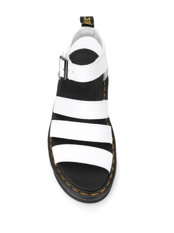 Dr. Martens Blaire Softy T multi-strap Platform Sandals - Farfetch