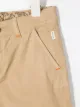 Paul Smith Junior شورت تشينو بخطوط جلد الحمار الوحشي