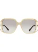الصورة 1 من Gucci Eyewear نظارة شمسية كبيرة بإطار مستدير