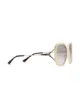 الصورة 2 من Gucci Eyewear نظارة شمسية كبيرة بإطار مستدير
