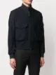 Giorgio Armani veste bomber à logo