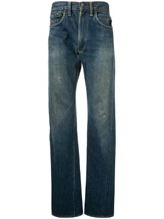 Fake Alpha X Levi's Vintage 1950s Levis 501ZXX 1Side straight-fit Jeans ...