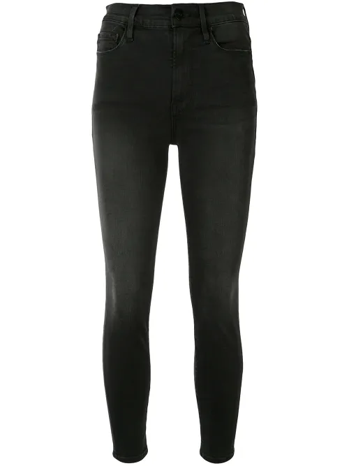 Jean skinny à taille haute - FRAME - Modalova