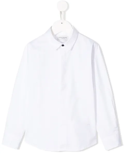 Paolo Pecora Kids plain long-sleeved shirt