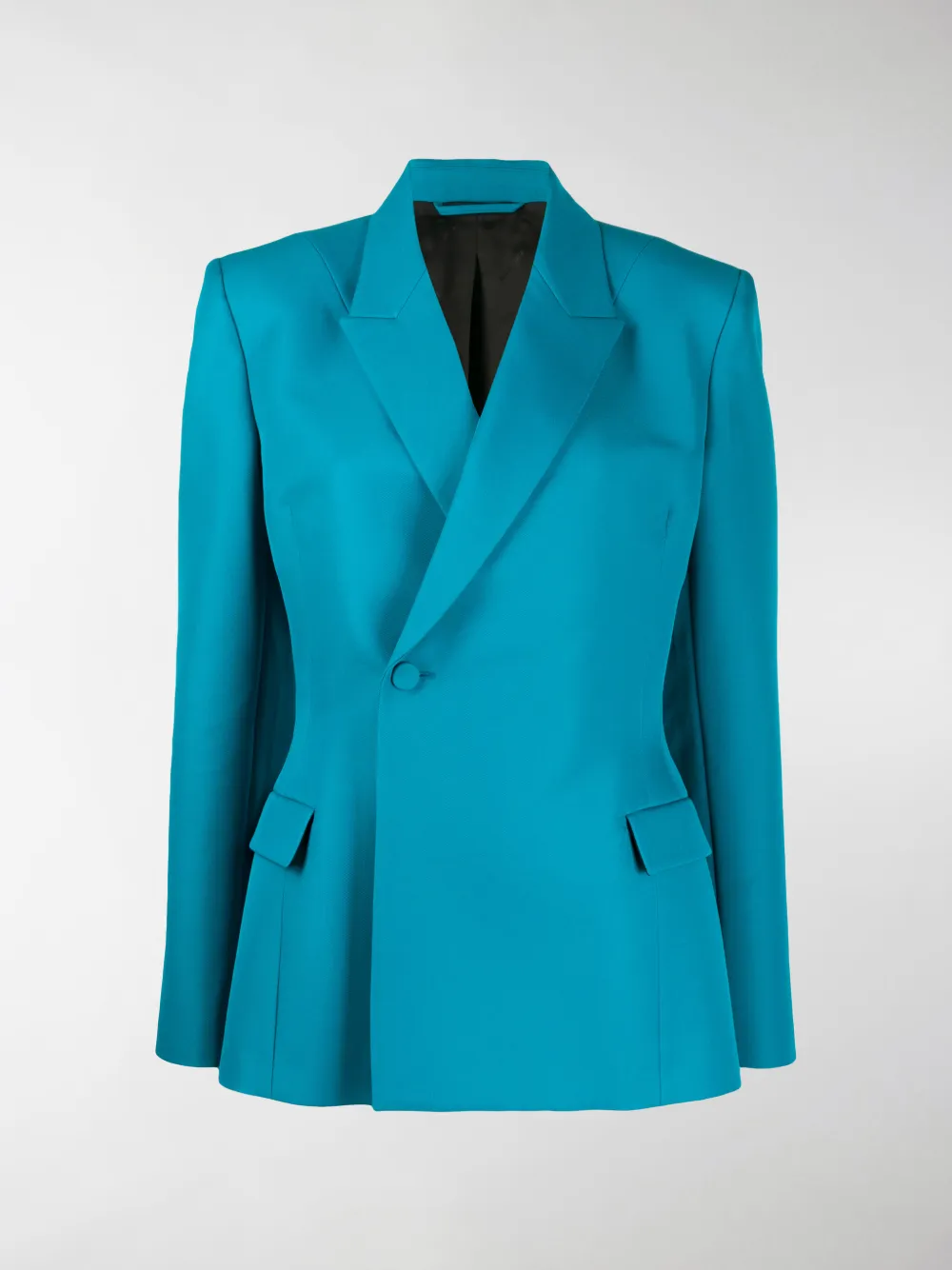 BALENCIAGA DOUBLE-BREASTED BOXY BLAZER,608201TGO1014972275