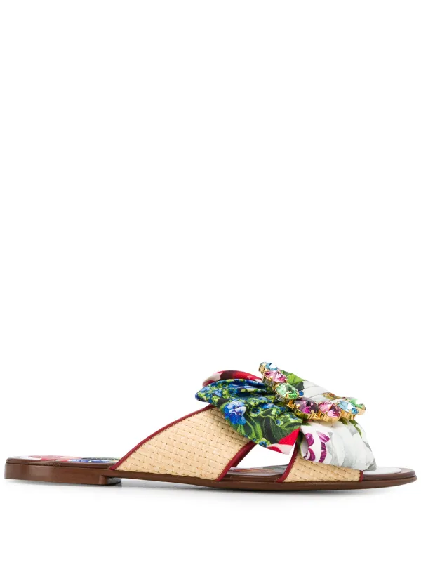 gucci and gabbana on my flip flops