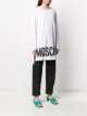 Moschino سويت شيرت بطبعة شعار الماركة