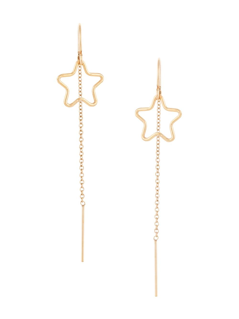 boucles d'oreilles Star à design dâ€™étoile