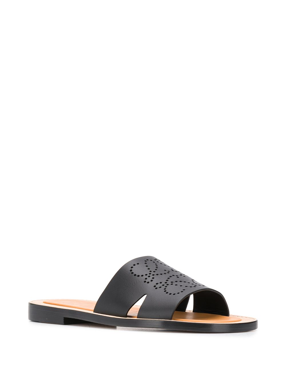 фото Loewe logo sandals