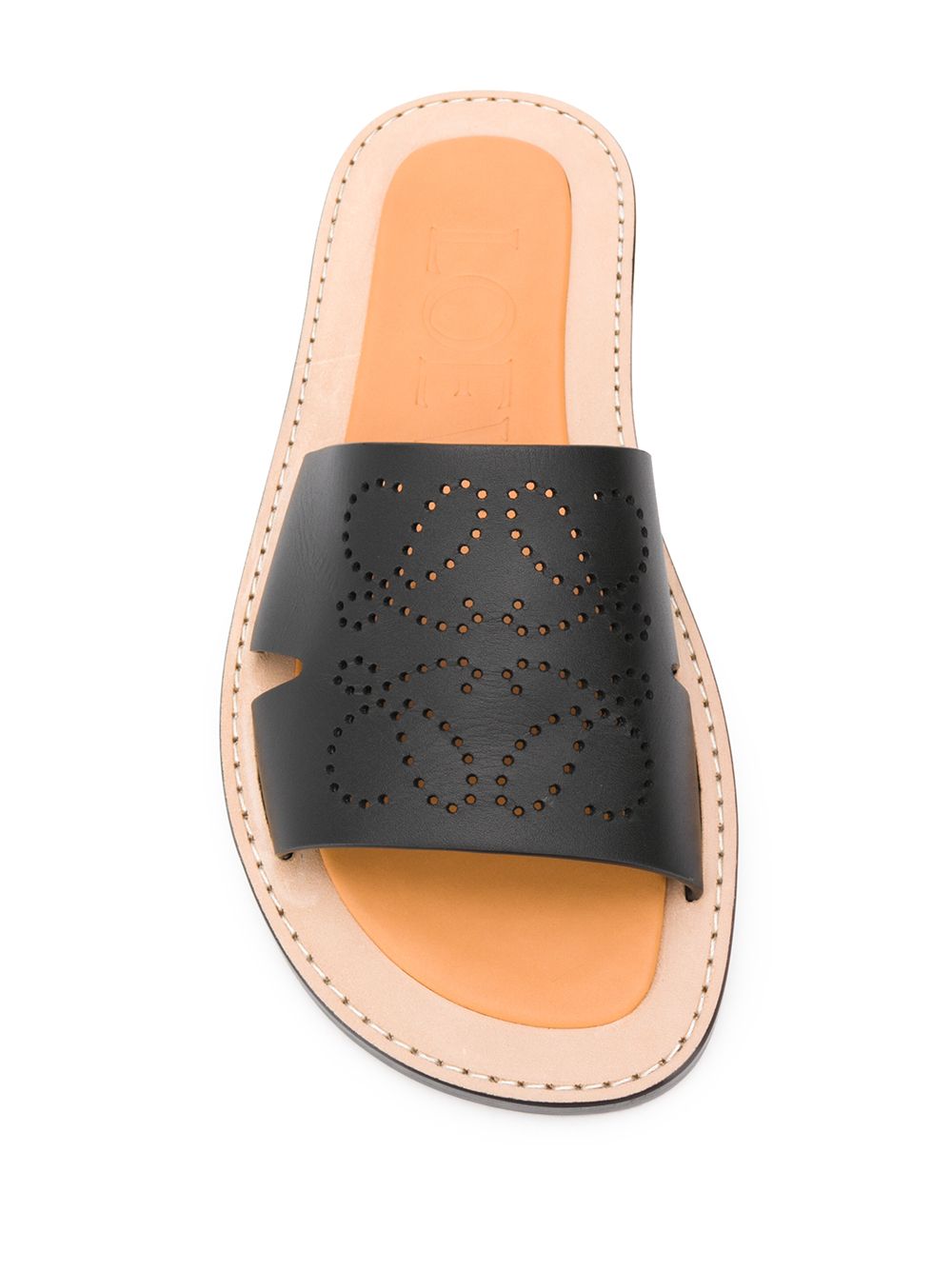 фото Loewe logo sandals