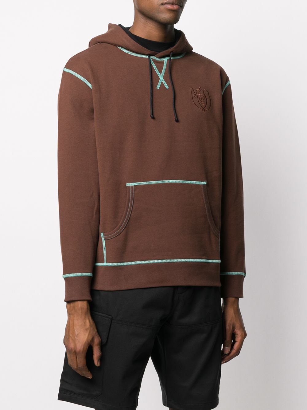 фото Loewe contrast stitch hoodie