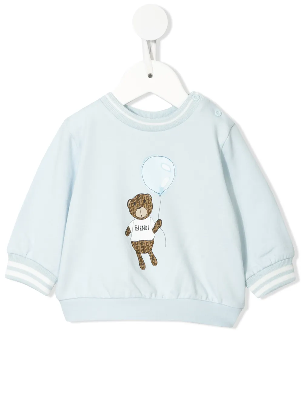 Fendi Kids толстовка с принтом Fendi Kids толстовка с принтом